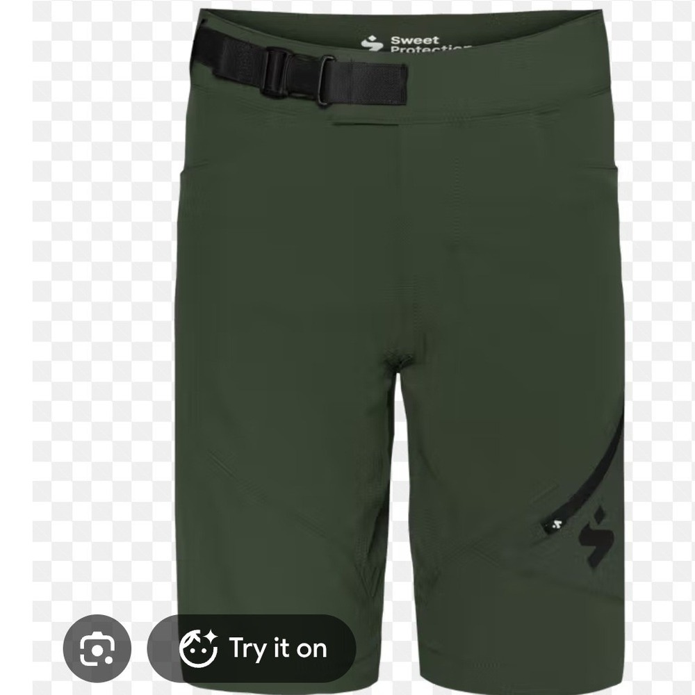 Sweet protection hunter shorts biking gorpcore trail mens small granola